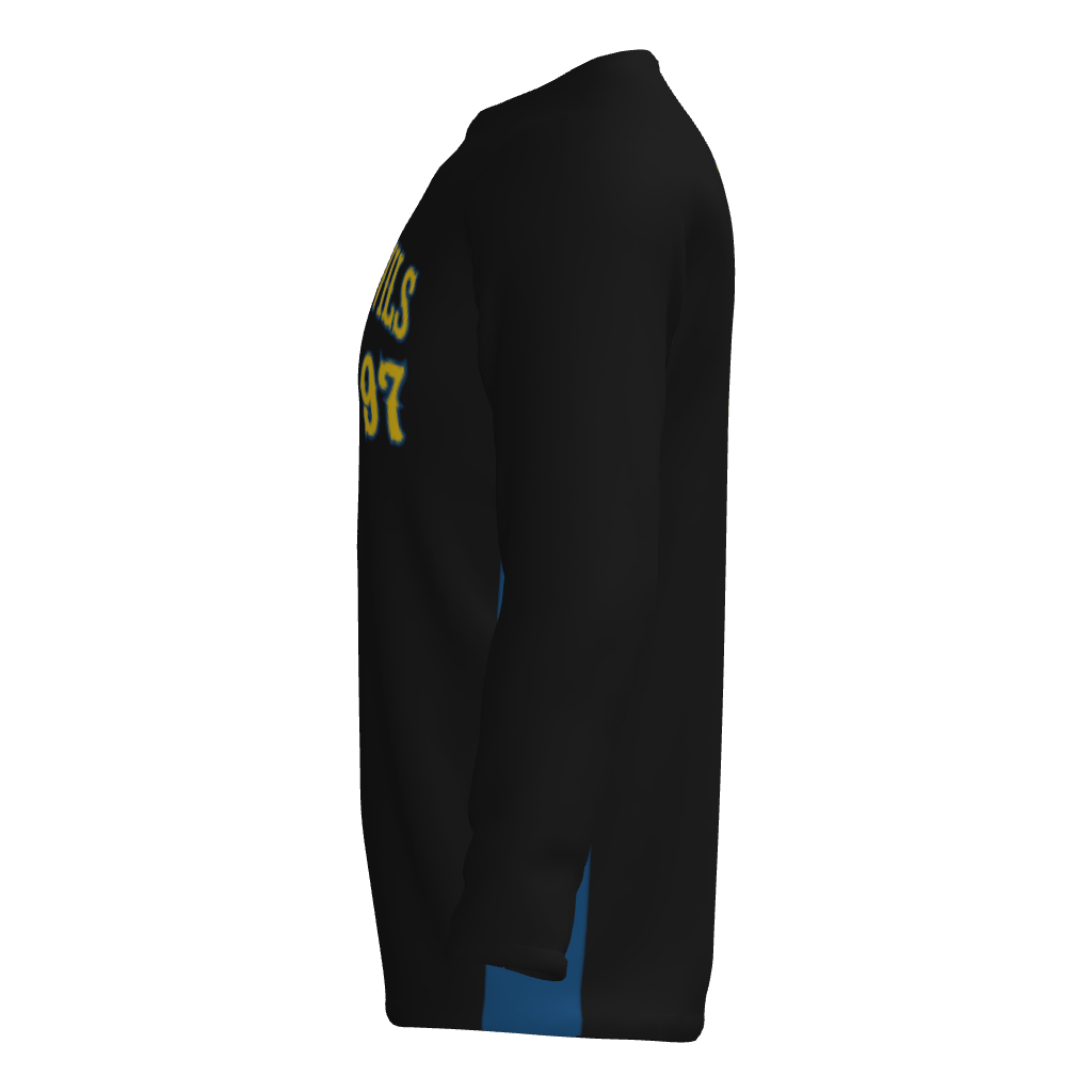 Blue Devils Player Long Sleeve Dri-Gear Sublimated Tee Shirt