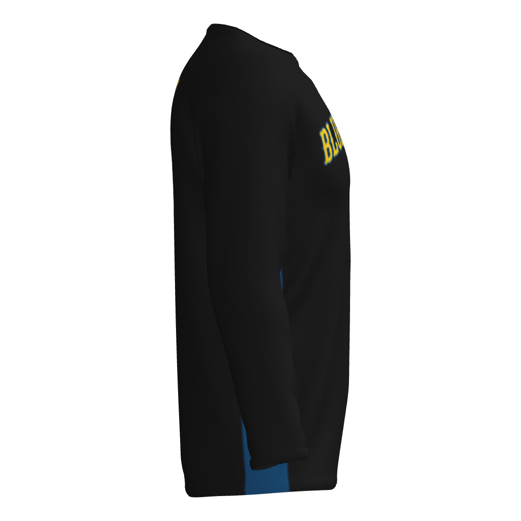 Blue Devils Player Long Sleeve Dri-Gear Sublimated Tee Shirt