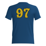 Blue Devils Short Sleeve 60% Cotton/40% Polyester DTF Fan Tee Shirt - Blue