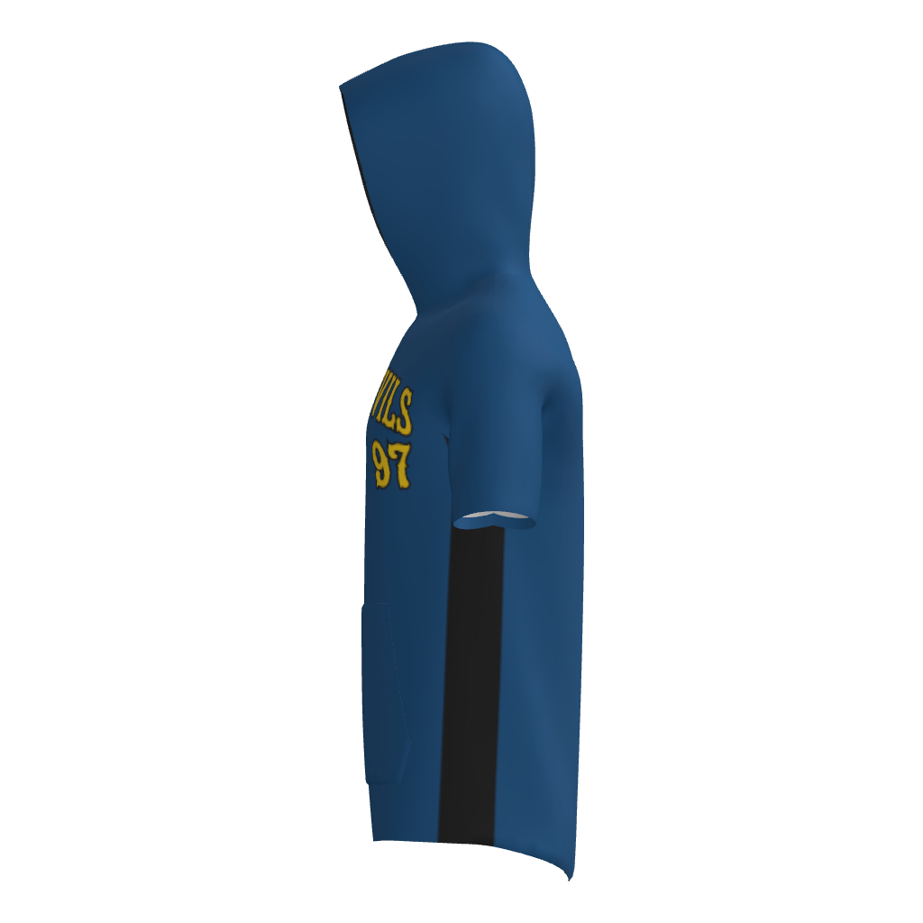 Blue Devils Short Sleeve Sublimated Player Hoodie