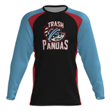 Trash Pandas Player Long Sleeve Dri-Gear Sublimated Tee Shirt