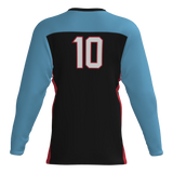 Trash Pandas Player Long Sleeve Dri-Gear Sublimated Tee Shirt