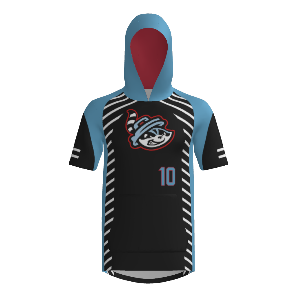 Trash Pandas Short Sleeve Sublimated Player Hoodie