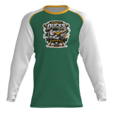 Bower Ducks Player Long Sleeve Dri-Gear Sublimated Tee Shirt