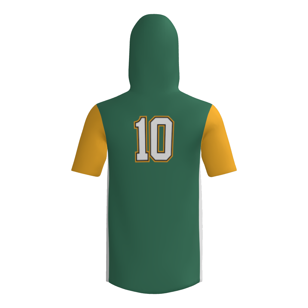 Bower Ducks Short Sleeve Sublimated Player Hoodie