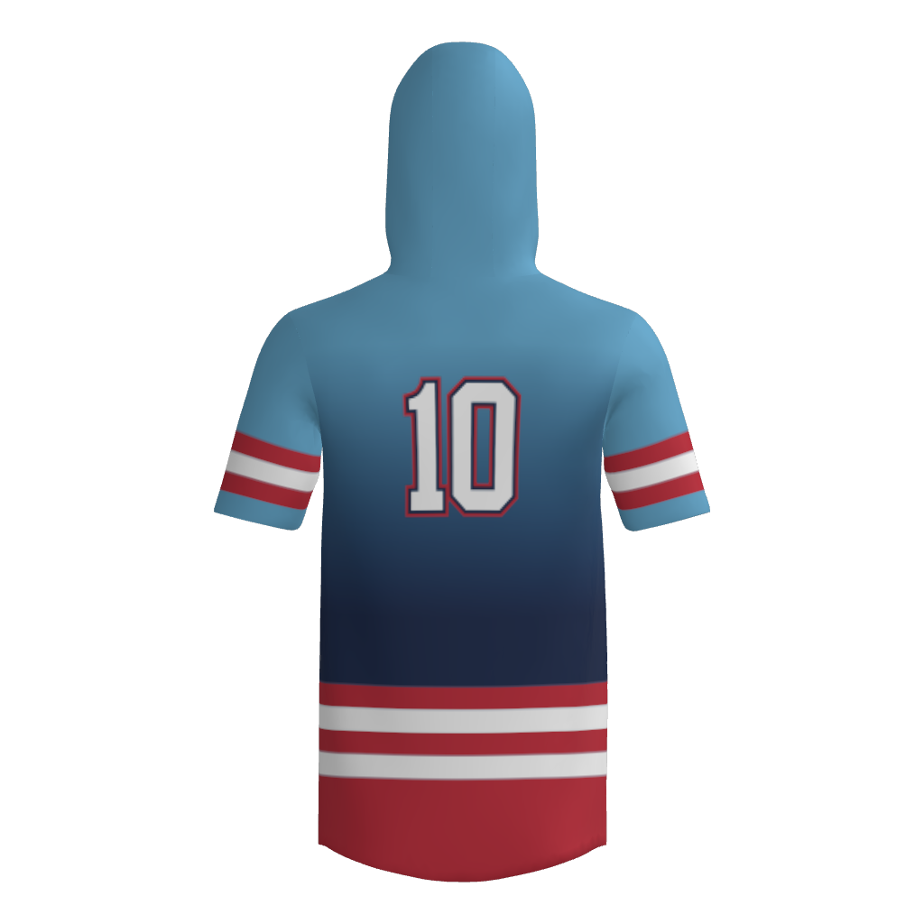 Bower Smokies Short Sleeve Sublimated Player Hoodie