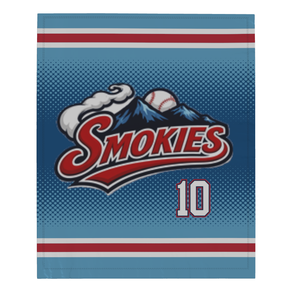 Bower Smokies Microfleece Blanket - 50" W X 60" L)