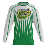 Dugout Dino's Player Long Sleeve Dri-Gear Sublimated Tee Shirt