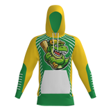 Dugout Dino's Sublimated Fleece Player Hoodie