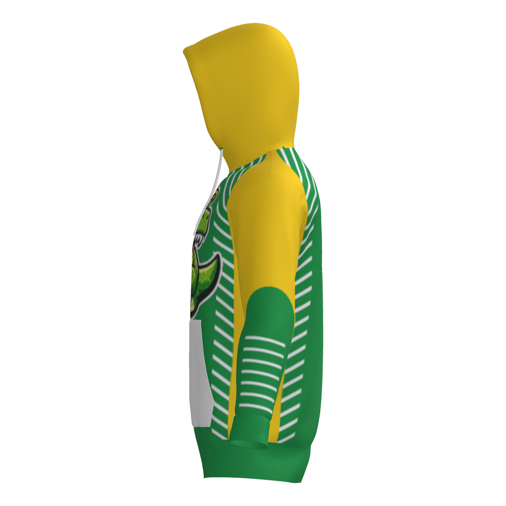 Dugout Dino's Sublimated Fleece Player Hoodie