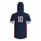 Carter Braves Short Sleeve Sublimated Player Hoodie