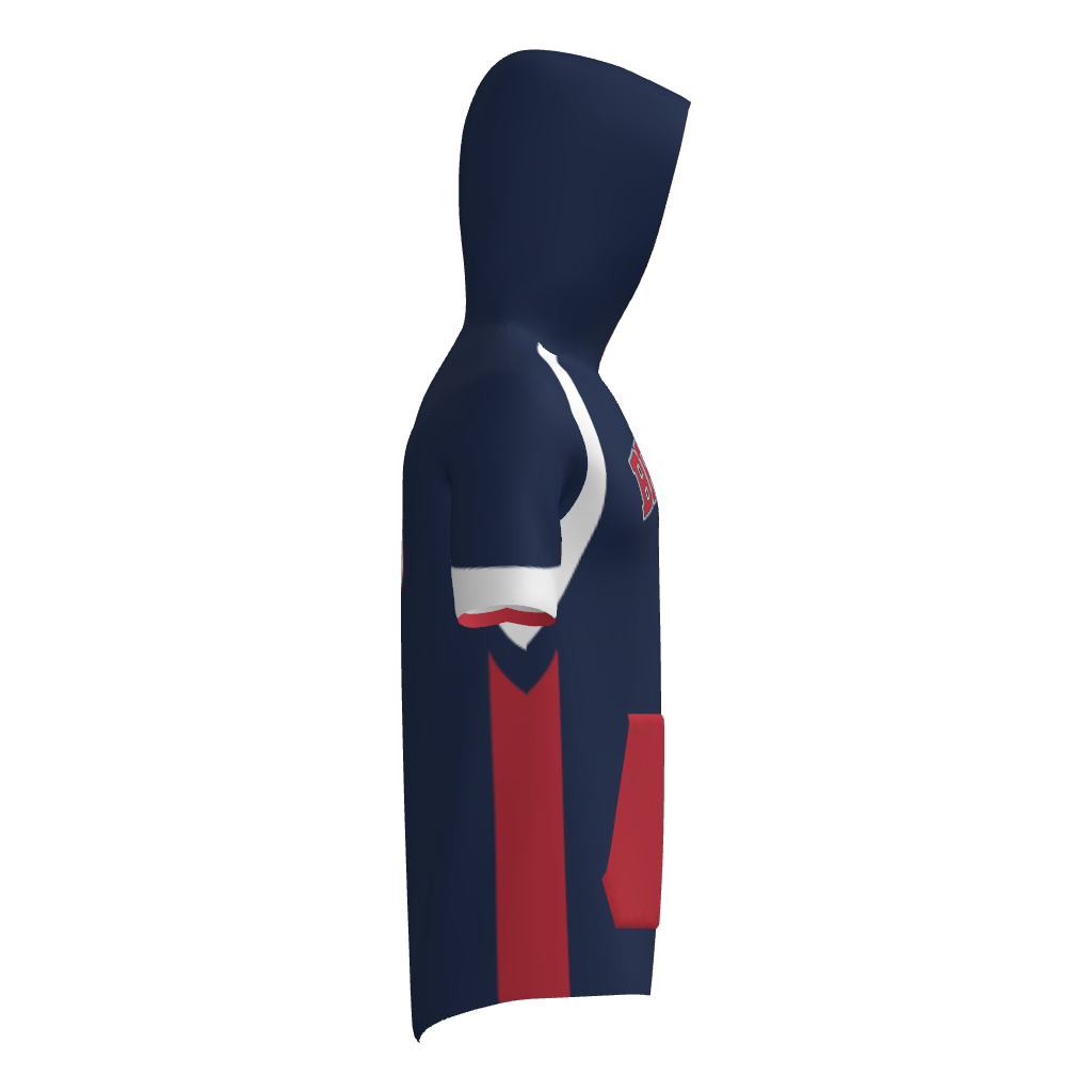 Carter Braves Short Sleeve Sublimated Player Hoodie