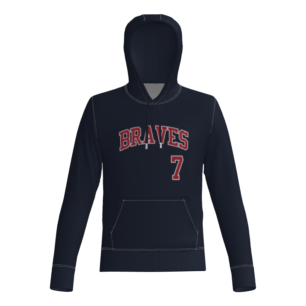 Carter Braves Champro Player Hoodie
