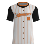 Vols Pinstripe Crew Neck Game Jersey