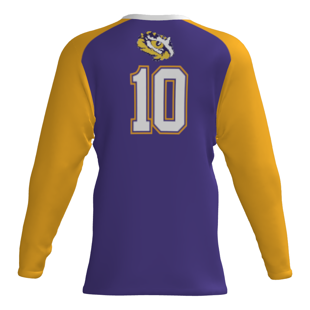 Tigers Player Long Sleeve Dri-Gear Sublimated Tee Shirt