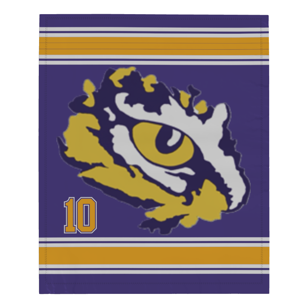 Tigers Microfleece Blanket - 50" W X 60" L