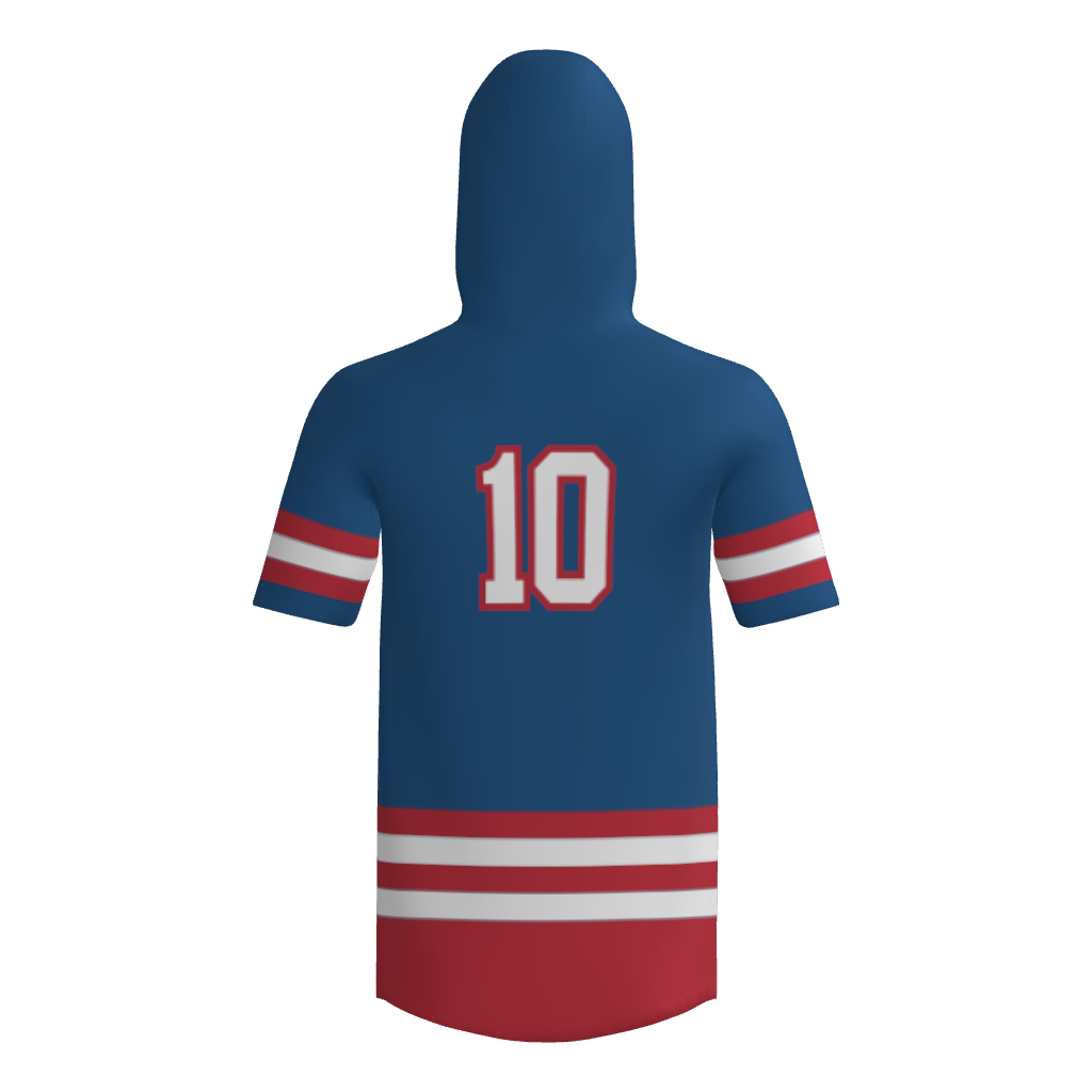 Carter Rangers Short Sleeve Sublimated Hoodie