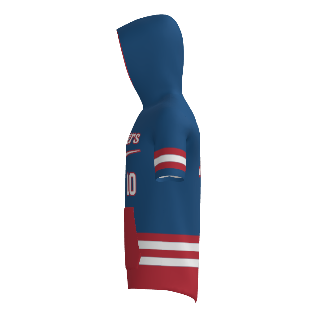 Carter Rangers Short Sleeve Sublimated Hoodie