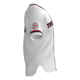 Tomahawks Full Button Short Sleeve Game Jersey