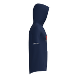 Tomahawks Short Sleeve Sublimated Hoodie - Navy