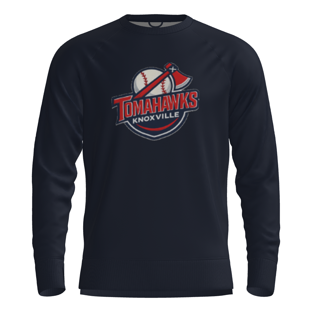 Tomahawks Men's Fleece Crew Neck Sweatshirt