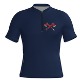 Tomahawks Short Sleeve Cage Jacket - Navy