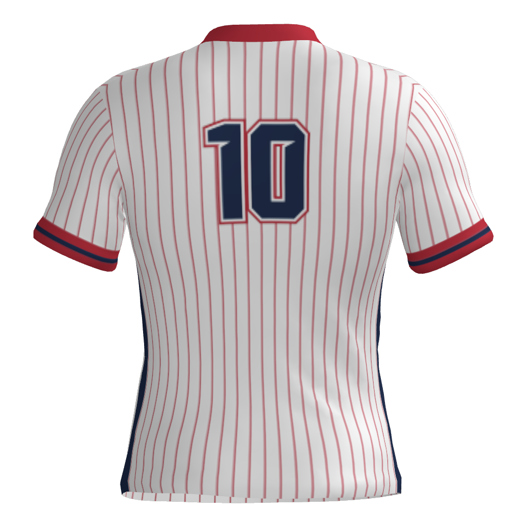 Tomahawks Short Sleeve Cage Jacket - Pinstripe