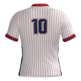 Tomahawks Short Sleeve Cage Jacket - Pinstripe