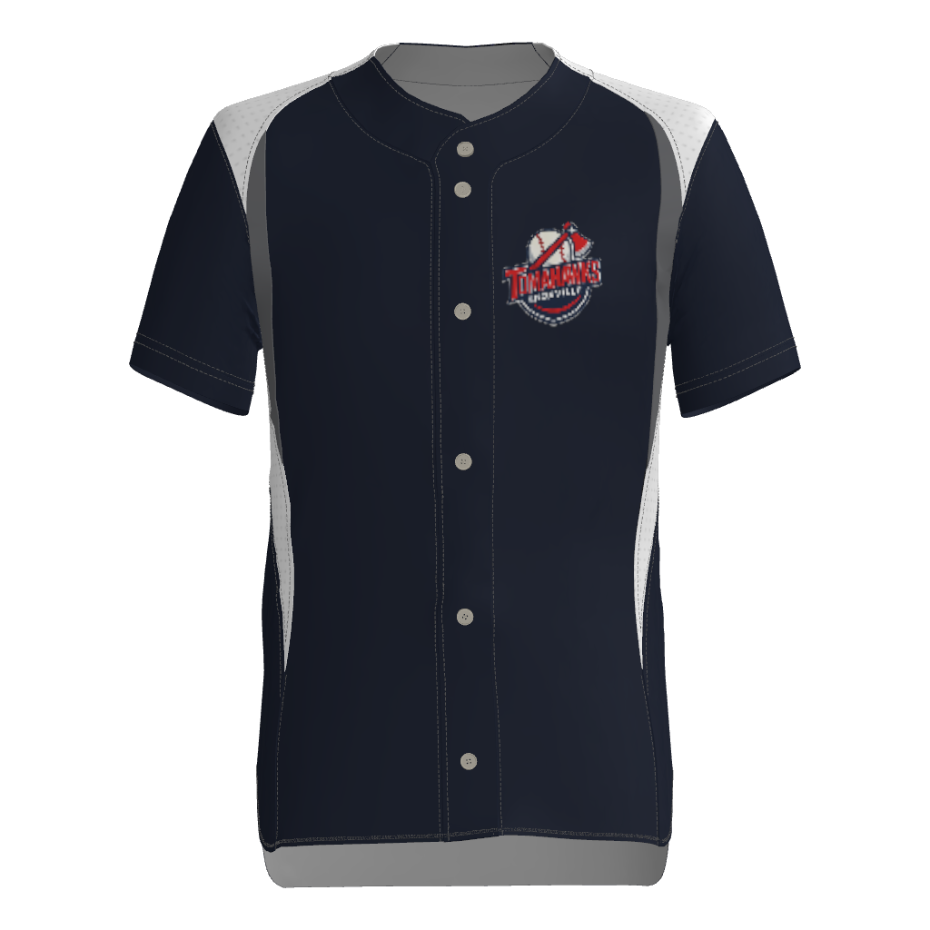 Tomahawks Full Button DTF Fan Jersey
