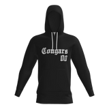 Campbell County Middle School Champro Victory 100% Polyester Fleece Player Hoodie - Black