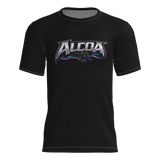 Alcoa Vipers Black Short Sleeve Dri-Gear DTF Tee Shirt W/Number
