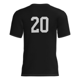 Alcoa Vipers Black Short Sleeve Dri-Gear DTF Tee Shirt W/Number