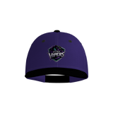 Alcoa Vipers Purple Pennant Snapback Game Cap
