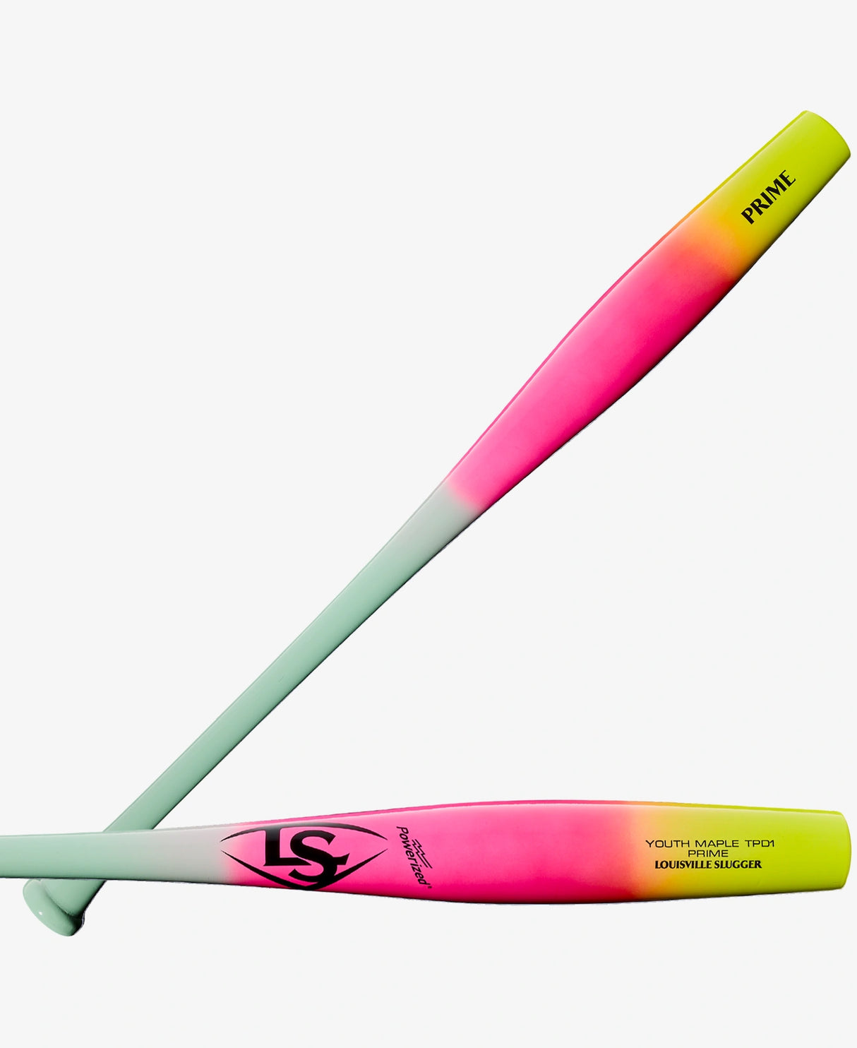 New Youth Prime Fade Maple TPD1 Torpedo-Shaped Baseball Bat