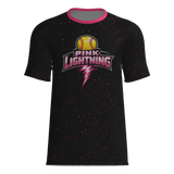 Pink Lightning Short Sleeve Dri-Gear Sublimated Fan Jersey