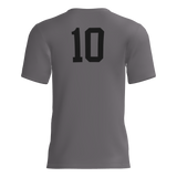 Ridge Runners Short Sleeve Dri-Gear DTF Tee Shirt Grey W/Number