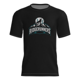 Ridge Runners Short Sleeve Dri-Gear DTF Tee Shirt Black W/Number