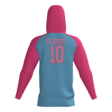 Stormchasers "SC" Sublimated Fleece Player Hoodie - Blue/Pink