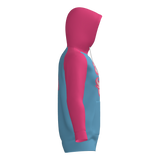 Stormchasers "SC" Sublimated Fleece Player Hoodie - Blue/Pink