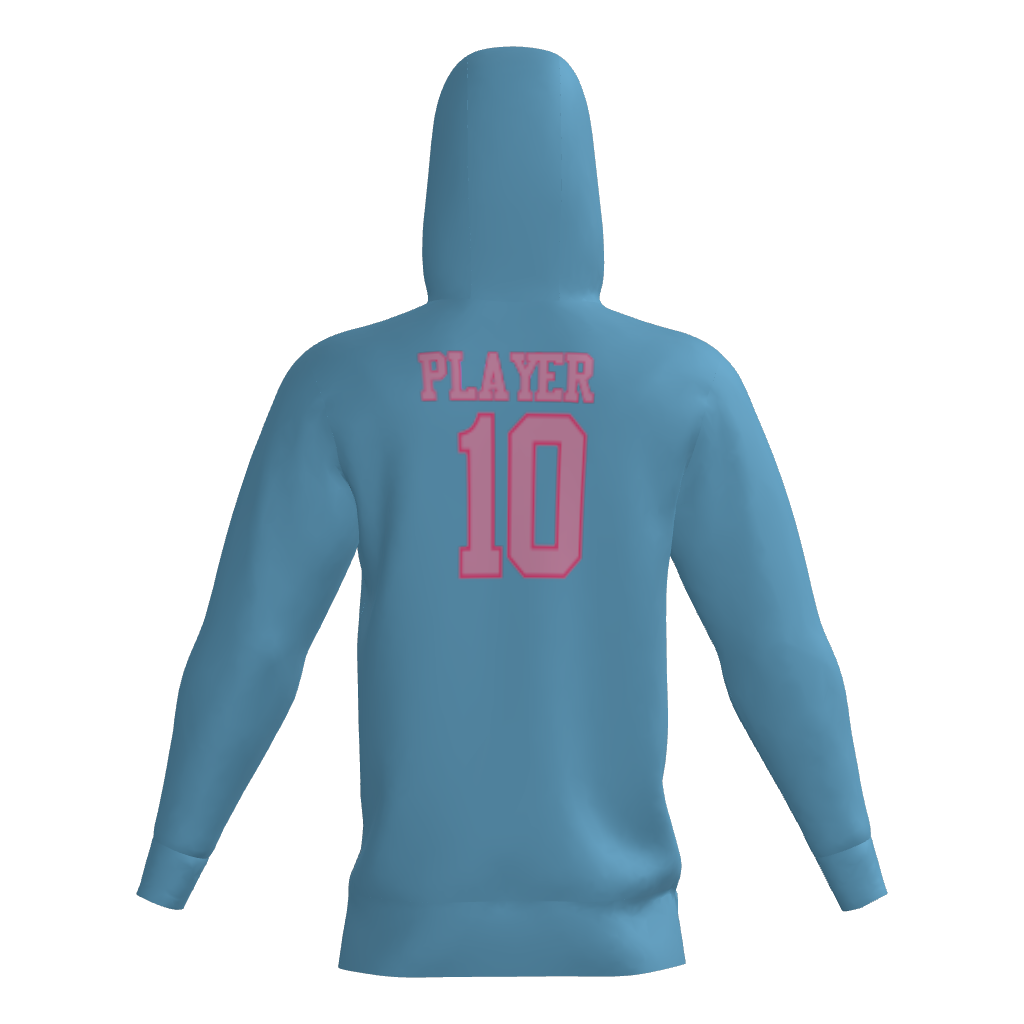 Stormchasers "SC" Sublimated Fleece Player Hoodie - Blue