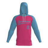 Stormchasers Sublimated Fleece Player Hoodie - Blue/Pink
