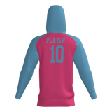 Stormchasers Sublimated Fleece Player Hoodie - Blue/Pink