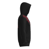 Lone Star Vipers Sublimated Fleece Player Hoodie - Black/Scarlet