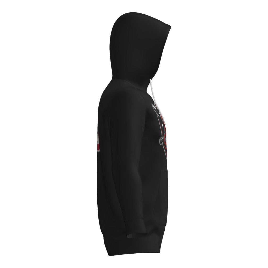Lone Star Vipers Sublimated Fleece Player Hoodie - Black
