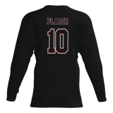 Lone Star Vipers Long Sleeve Dri-Gear Sublimated T-Shirt - Black