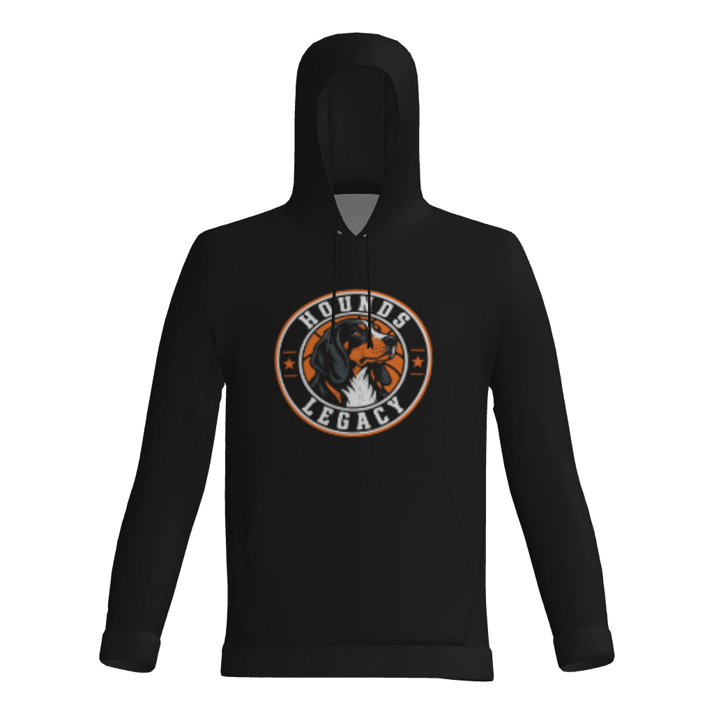 Hounds Legacy  60/40 Cotton Blend DTF Fleece Hoodie W/ Number