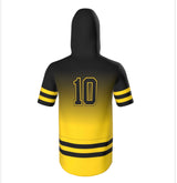 Yellow Jackets Short Sleeve Sublimated Hoodie