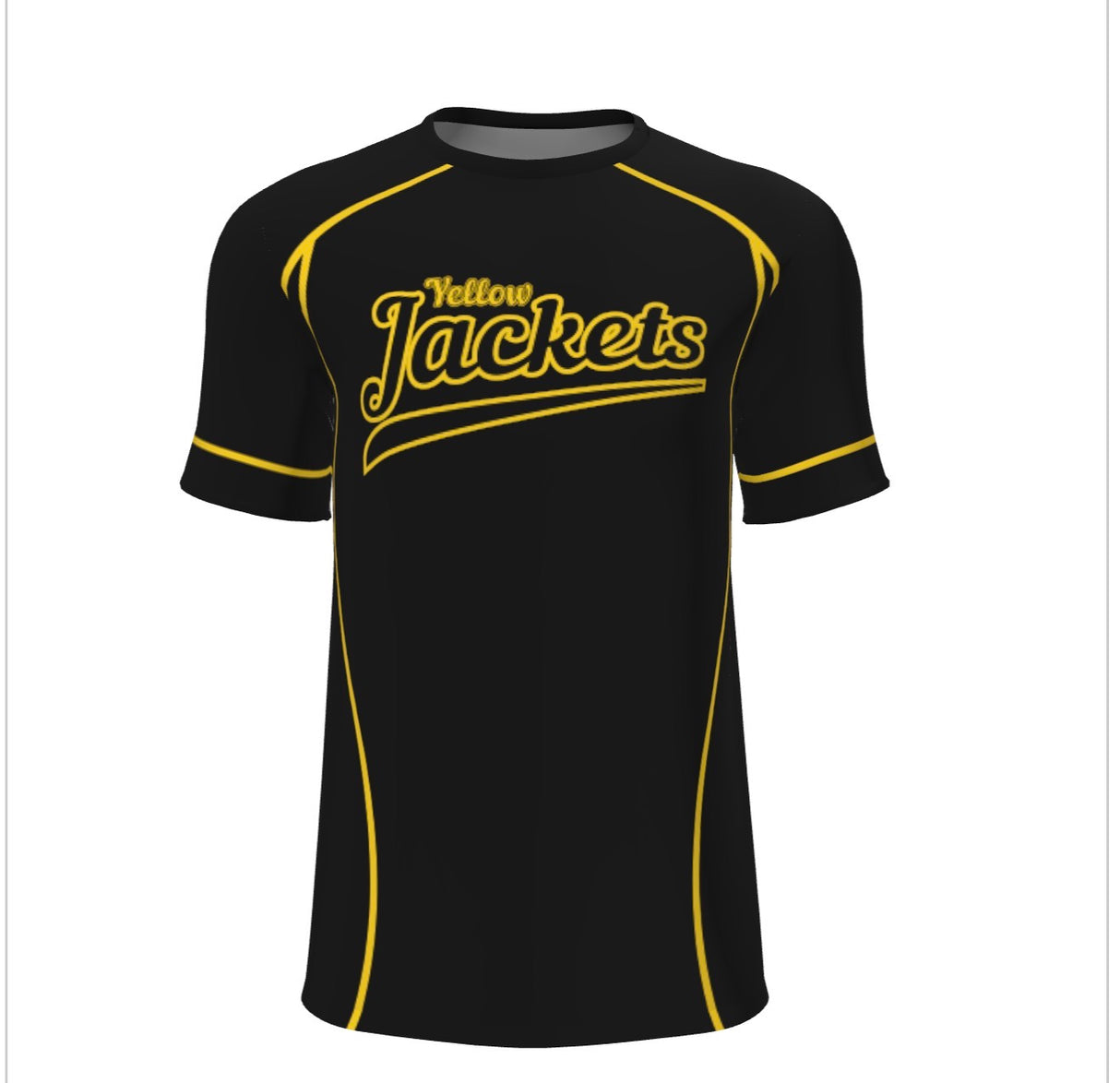 Yellow Jackets Short Sleeve Dri-Gear Sublimated Tee Shirt