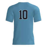 Lady Cyclones Short Sleeve Dri-Gear DTF Tee Shirt W/Number