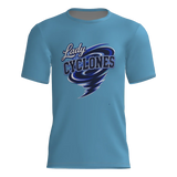 Lady Cyclones Short Sleeve Dri-Gear DTF Tee Shirt W/Number